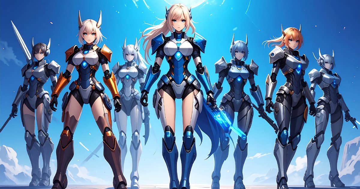 アニメ調モデル:VTuberアバター、アニメーション作品、ファンアート