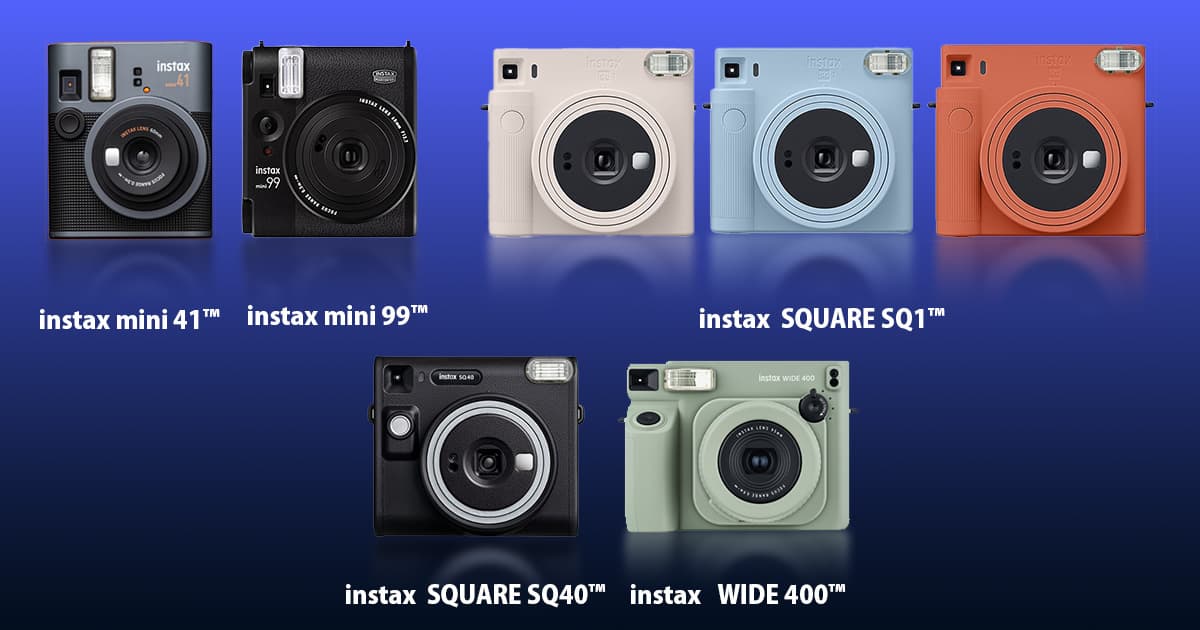 instaxのカメラシリーズ