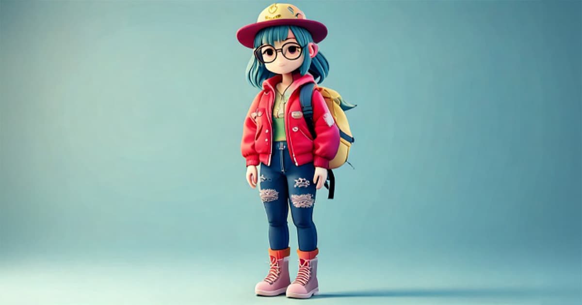 キャラクタハイキングスタイル